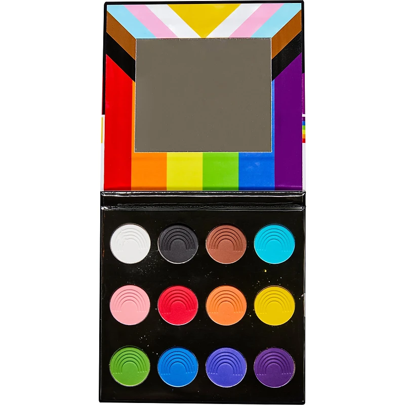 Rubies Palette de Maquillage Arc-en-Ciel avec 12 Couleurs