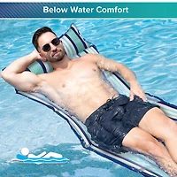 Aqua 3-In-1 Fold & Go Pool Float, Mat & Lounge, Fold & Go Mat