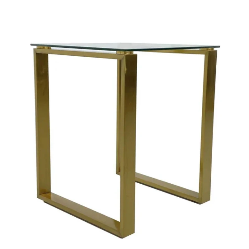 Table d'appoint Gen de couleur dorée