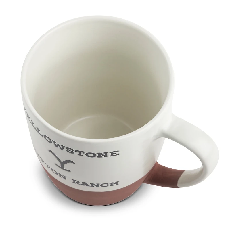Yellowstone 16 fl oz Dutton Ranch Stoneware Coffee Mug
