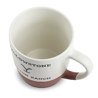 Yellowstone 16 fl oz Dutton Ranch Stoneware Coffee Mug