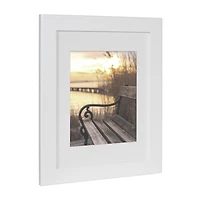 Cadre photo blanc musée de hometrends 27,9x35,6 cm à 20,3x25,4 cm