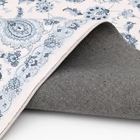 Tapis tissé gris et ivoire Banburry