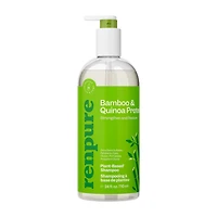 Renpure Bamboo & Shampooing quinoa, à base de plantes - Restaure, Hydrate et renforce pour des cheveux plus sains - Pour les cheveux faibles, ternes et abîmés - 24 Fl Oz