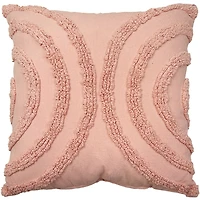 MAINSTAYS Coussin Décoratif à Écusson Texturé