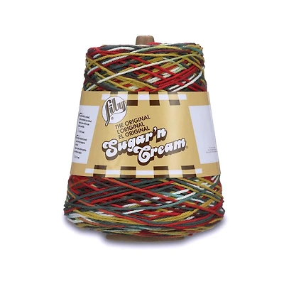 Lily Sugar N' Cream Fil Conique Ombre Summerfield, 14oz(400g), Moyen, Coton