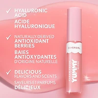 COVERGIRL Clean Fresh Brillant à lèvres Yummy infusé d'acide hyaluronique et d'antioxydants d'origine naturelle, pur, sain