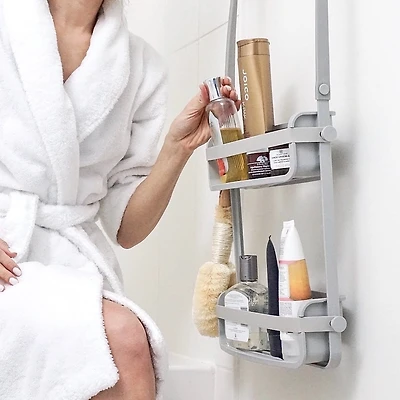 FLEX SHOWER CADDY GR