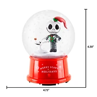 Christmas Nightmare Before Christmas Snow Globe with Jack Skellington