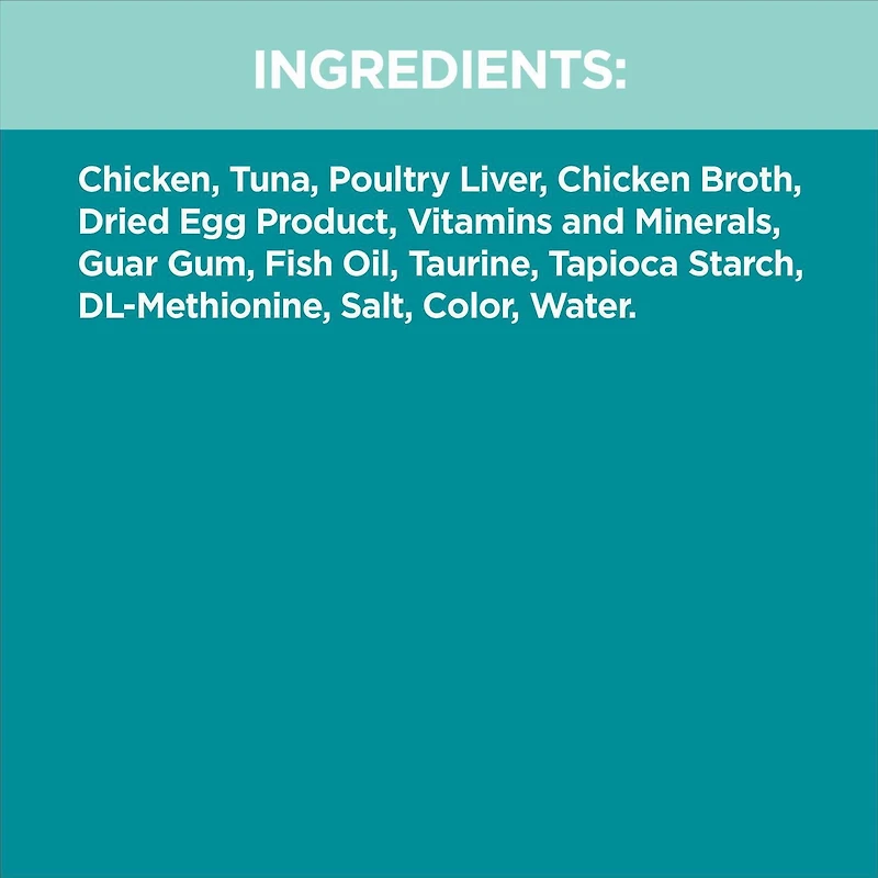 Iams Perfect Portions Grain Free Tuna Paté Healthy Adult Wet Cat Food, 75g