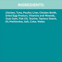 Iams Perfect Portions Grain Free Tuna Paté Healthy Adult Wet Cat Food, 75g