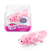 Pets Alive Axolotls – robot électronique (rose), jouet de baignade pour le bain et la piscine par ZURU
