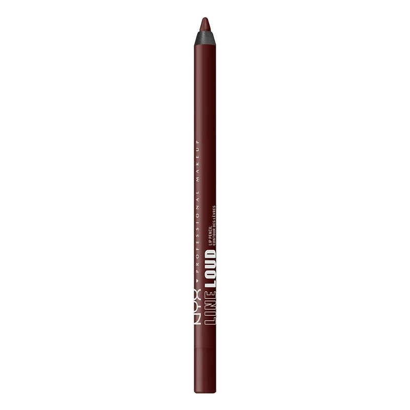 Line Loud Waterproof Lip Liner Pencil, Infused with Vitamin E, Vegan Formula