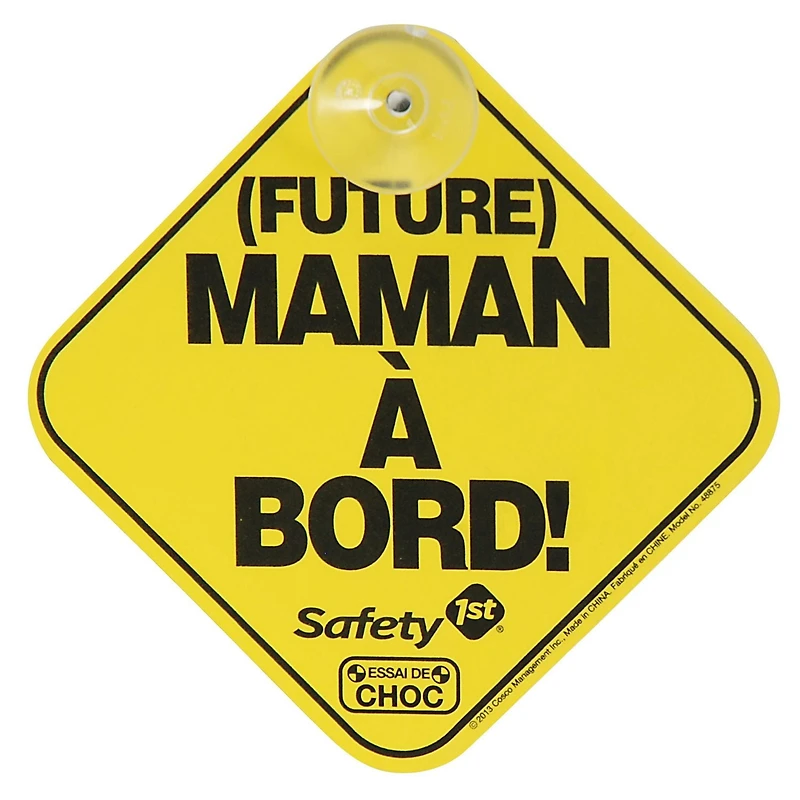 Safety 1st Foam Baby on Board/Mom to Be on Board