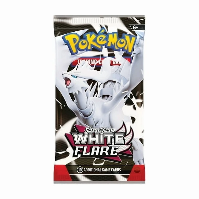Pokemon TCG: Scarlet & Violet— White Flare Tech Sticker Collection (Quantité limitée à 2 par commande et limite de 1 commande par foyer)