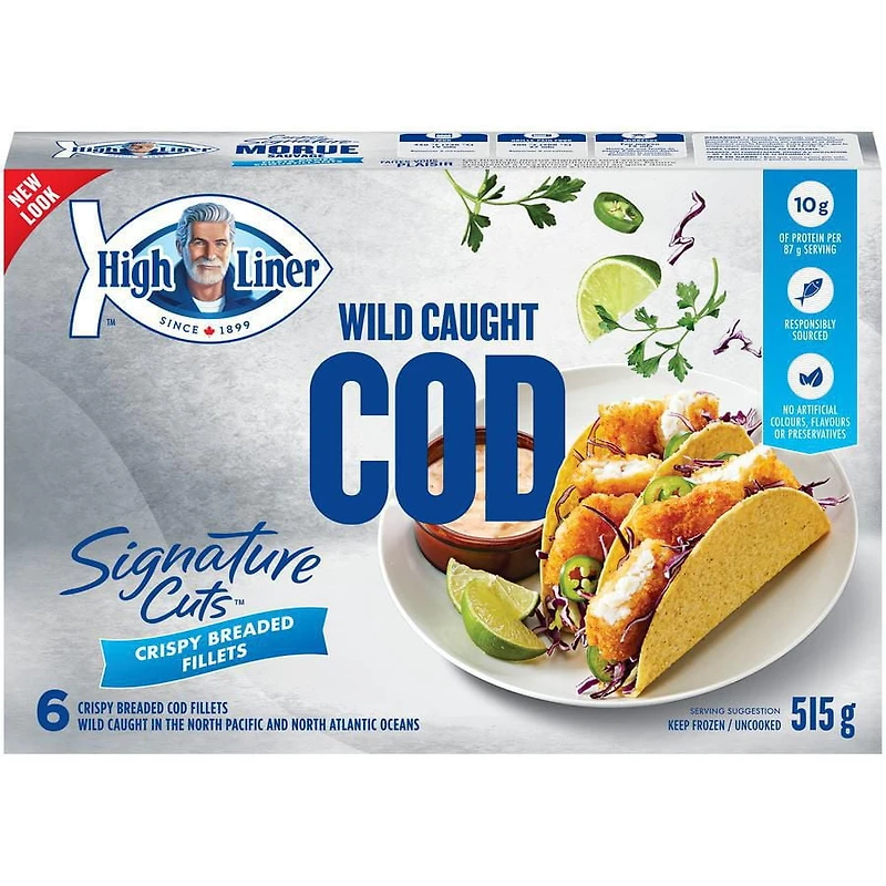 Filets de Morue Panée Croustillante 515 g