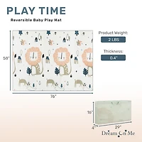 Dream On Me Play time reversible baby Play mat, Model #460