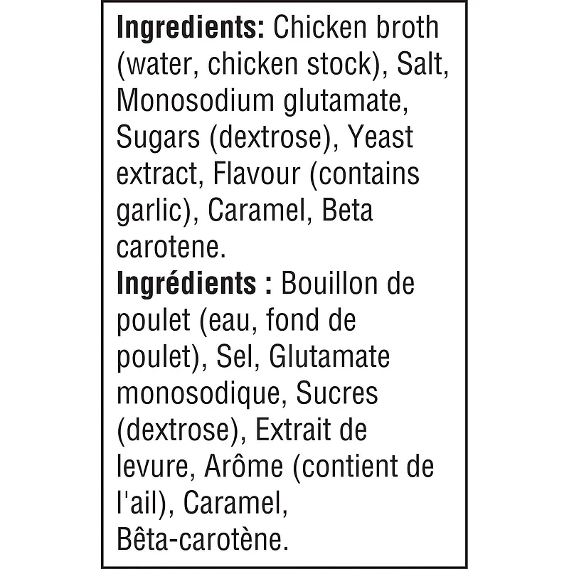 Bouillon de poulet condensée de Campbell'sMD, longue conservation
