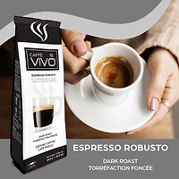 Caffè VIVO Espresso Robusto (Café moulu) 250g Café Moulu Italien