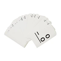 Subtraction Flashcards, Math Learning Aid, 55 Count