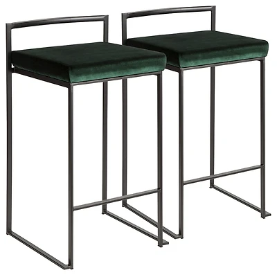 Tabouret de comptoir contemporain Fuji, de LumiSource