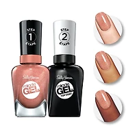 Sally Hansen - Vernis à ongles Miracle Gel, Duo Pack