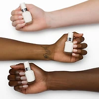 essie nail art studio jelly nail polish, sheer jelly finish, artic jelly, white, 13.5 ml, -