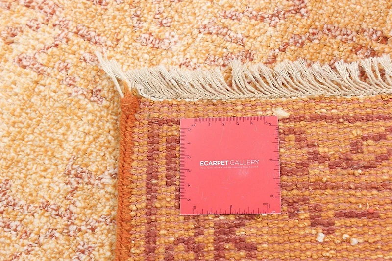 ECARPETGALLERY Tapis Noué à la Main pour Salon, Salle à Manger et Chambre à Coucher Style décontracté Collection Jules Oushak 4'10" x 7'11" en Mangue