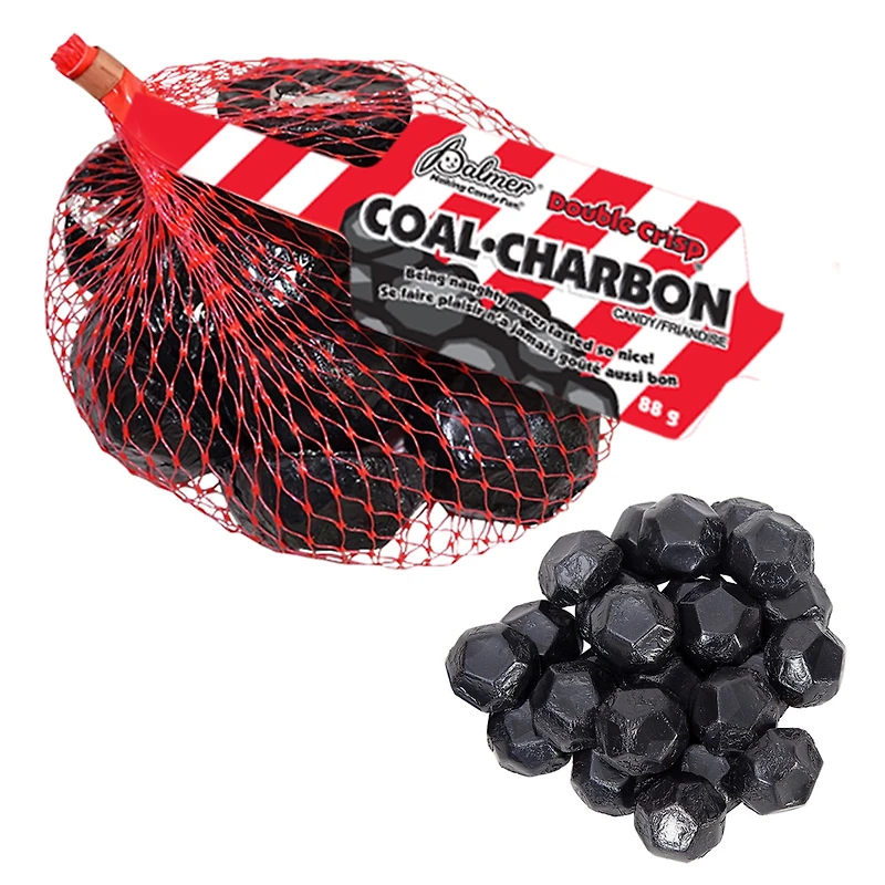 LUMP OF COAL MESH BAG, LUMP OF COAL MESH BAG