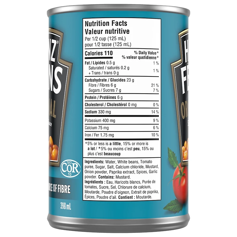 Fèves Originales Sauce Tomate 398 ml