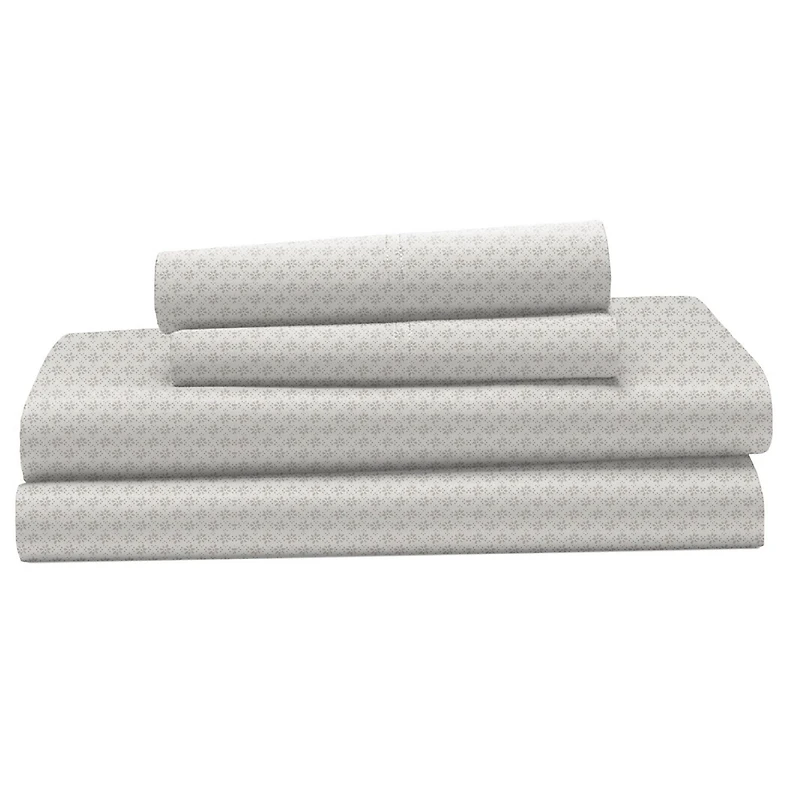Hometrends 400 Thread Count 100% Cotton Sheet Set - Sateen, Size: Twin - King