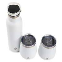 TAL Acier Inoxydable Isole a Double Paroi Merlot & Golebets, Ensemble De 3