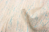 ECARPETGALLERY 5'1" x 8'0" Transitional Collage Handmade Area Rug for Living Room, Dining Room and Bedroom in Ivory