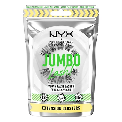 NYX PROFESSIONAL MAKEUP, Jumbo Lash!, Vegan False Lashes, Reusable - EGO-FLARE, Stackable vegan, false lashes
