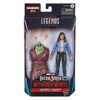 Marvel Legends Series Doctor Strange in the Multiverse of Madness 6-inch Collectible America Chavez Marvel Cinematic Universe Action Figure Toy, 2 Accessories and 1 Build-A-Figure Part
