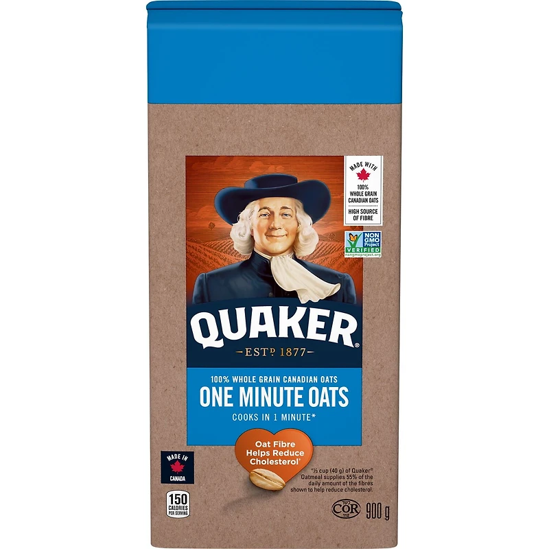 Quaker Gruau une minute 900 g.