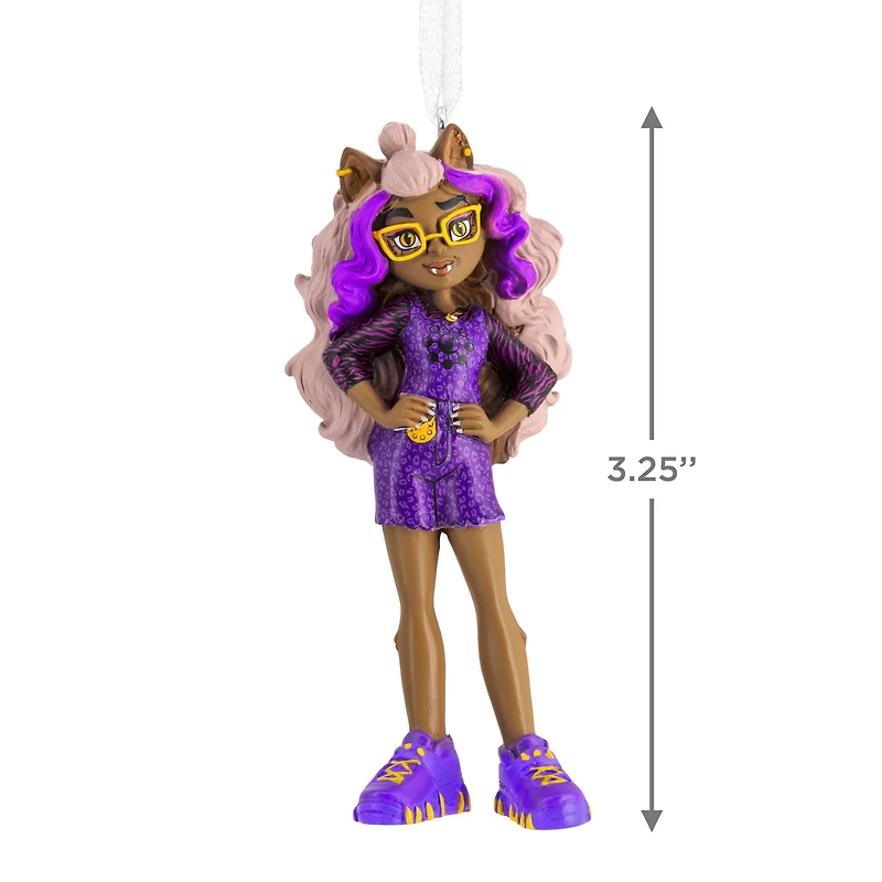 Hallmark Christmas Ornament (Mattel Monster High Clawdeen Wolf)