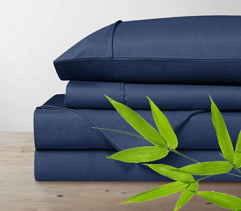 Polyester Bamboo Blend Sheet Set
