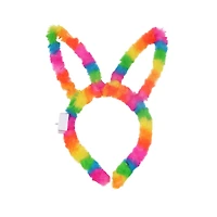 Way to Celebrate! Light-up Bunny Headband, Easter, Novelty, Multicolour