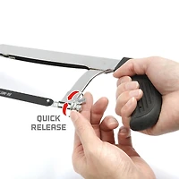 Swiss Tech 12" Steel Hacksaw, Bi-Metal Blade
