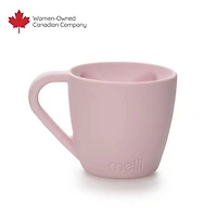 Melii Silicone Bear Mug for Toddlers and Kids - Pink