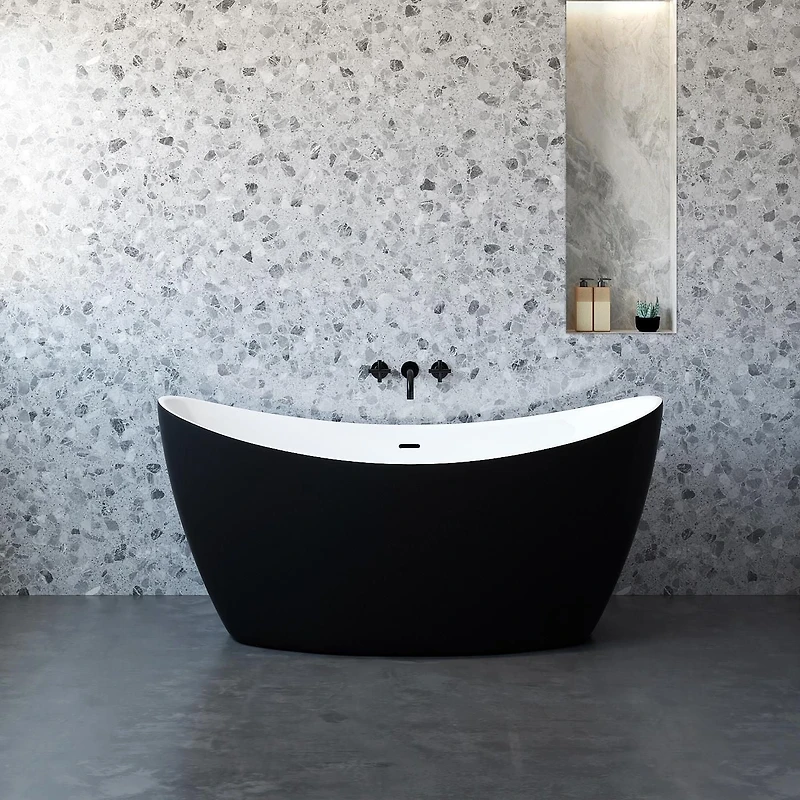 A&E Bain et Douche JODIE 59-BLK BAIN AUTOPORTANTE