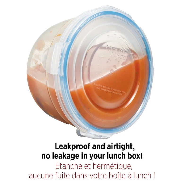 Starfrit LocknLock Contenant Repliable 1,2L/40oz, Hermétique, Étanche, Sans BPA, Gain de Place, Silicone, Va au Micro-ondes Congélateur et Lave-vaisselle, Couvercle à Valve, Compact Gagnez de l’espace avec le contenant pliable LocknLock 1,2 L de Starfrit. Réduit à moins de la moitié de sa hauteur. Hermétique, sans BPA. Va au micro-ondes, congélateur et lave-vaisselle. Parfait pour petits espaces, voyages et pique-niques.