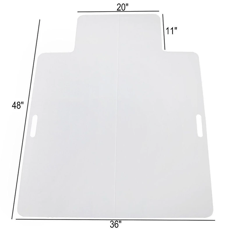 Mainstays Sous-chaise pour plancher en tapis Revers antidérapant Sous-chaise