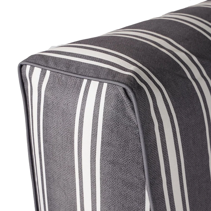 Chaise Gonflable Hometrends - bande grise