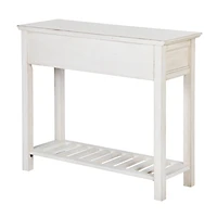Homylin Console Table with Drawer, Narrow Wood Accent Sofa Table Entryway Table with Shelf, for Front Hall, Hallway, Living Room, Entry Way, Couch, Kitchen, Foyer