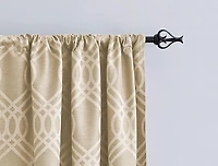 Eclipse Zana Trellis 63" Blackout Rod Pocket Window Panel