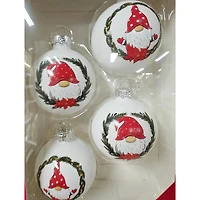 TEMPS DE VACANCES 65 MM * 4CT ORNEMENT GNOME