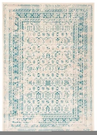 Tapis ECARPET de Style Traditionnel pour Salle à Manger, Salon et Chambre à Coucher Wilby Vert