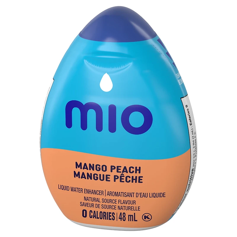 mio Mango Peach Liquid Water Enhancer, 48 mL Bottle, MIO MANGO PEACH 48ML